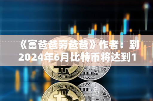 《富爸爸窮爸爸》作者：到2024年6月比特幣將達到10萬美元