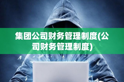 集團公司財務管理制度(公司財務管理制度)