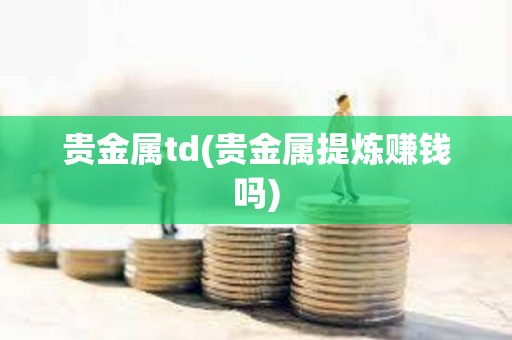 貴金屬td(貴金屬提煉賺錢嗎)