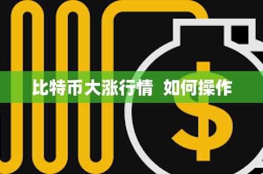 比特幣大漲行情  如何操作