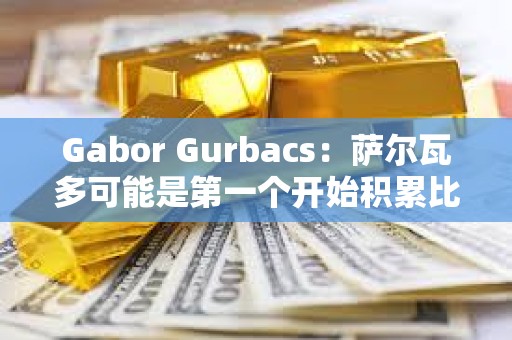 Gabor Gurbacs：薩爾瓦多可能是第一個開始積累比特幣的國家，但很可能不是最后一個