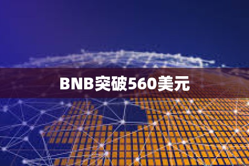 BNB突破560美元