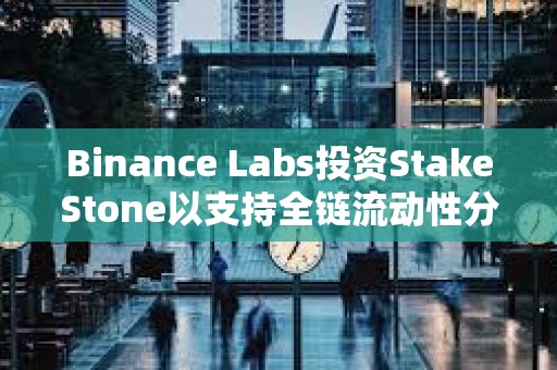 Binance Labs投資StakeStone以支持全鏈流動(dòng)性分配網(wǎng)絡(luò)