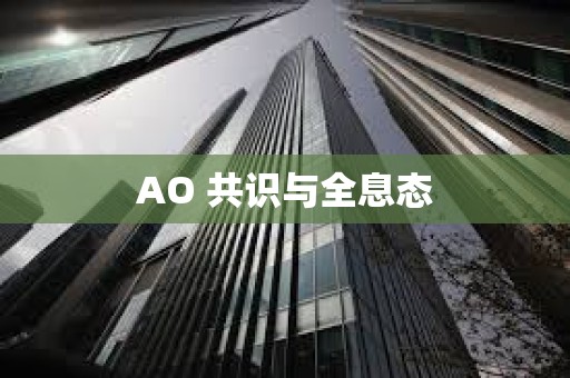 AO 共識與全息態