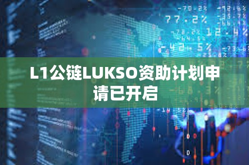L1公鏈LUKSO資助計劃申請已開啟