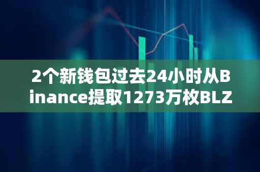 2個新錢包過去24小時從Binance提取1273萬枚BLZ