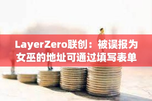 LayerZero聯創：被誤報為女巫的地址可通過填寫表單進行申訴