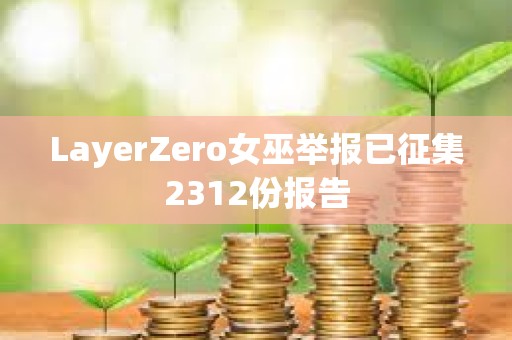 LayerZero女巫舉報已征集2312份報告