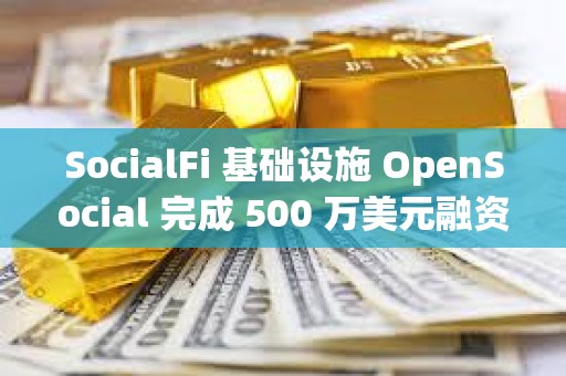 SocialFi 基礎設施 OpenSocial 完成 500 萬美元融資