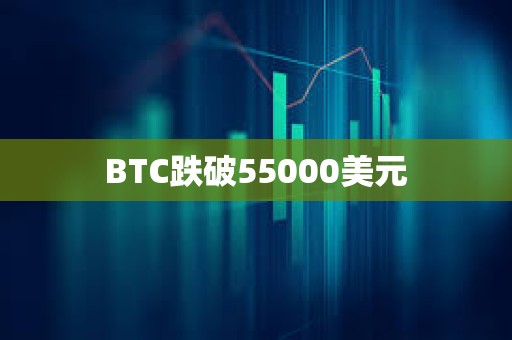 BTC跌破55000美元