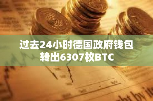 過去24小時德國政府錢包轉出6307枚BTC