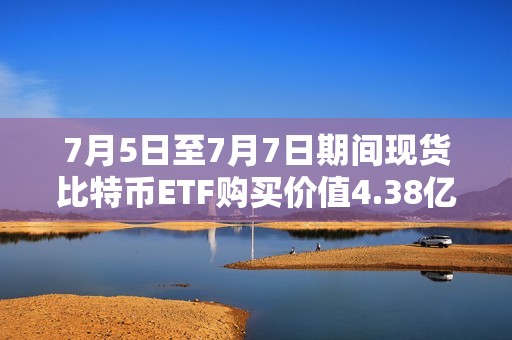 7月5日至7月7日期間現(xiàn)貨比特幣ETF購買價值4.38億美元的BTC