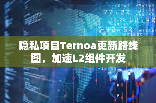 隱私項目Ternoa更新路線圖，加速L2組件開發