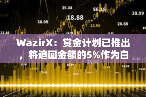WazirX：賞金計(jì)劃已推出，將追回金額的5%作為白帽獎(jiǎng)勵(lì)