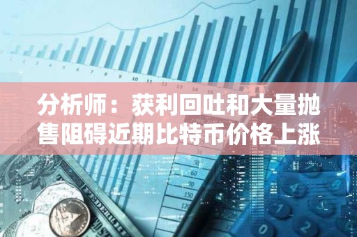 分析師：獲利回吐和大量拋售阻礙近期比特幣價(jià)格上漲