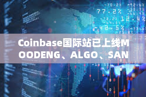 Coinbase國際站已上線MOODENG、ALGO、SAND和1000MOG永續合約