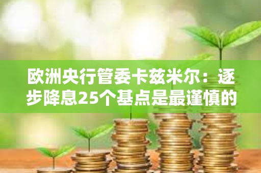 歐洲央行管委卡茲米爾：逐步降息25個(gè)基點(diǎn)是最謹(jǐn)慎的策略