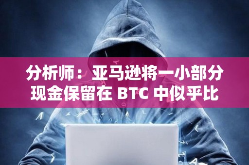 分析師：亞馬遜將一小部分現(xiàn)金保留在 BTC 中似乎比較合理