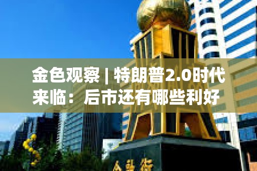金色觀察 | 特朗普2.0時代來臨：后市還有哪些利好 各方看到多少