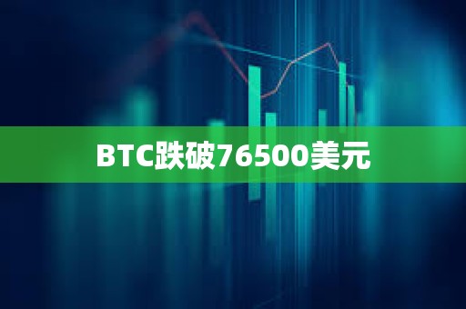 BTC跌破76500美元