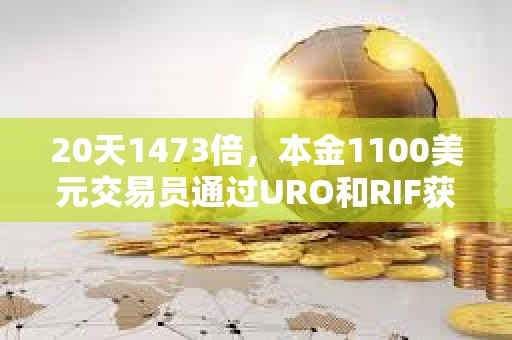 20天1473倍，本金1100美元交易員通過URO和RIF獲取162萬美元利潤