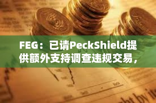 FEG：已請PeckShield提供額外支持調查違規交易，初步調查可能存在蟲洞橋接漏洞