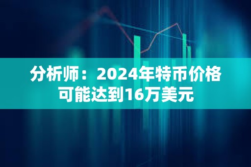 分析師：2024年特幣價(jià)格可能達(dá)到16萬(wàn)美元