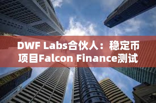 DWF Labs合伙人：穩定幣項目Falcon Finance測試版現已上線