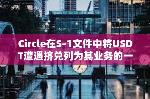 Circle在S-1文件中將USDT遭遇擠兌列為其業務的一項風險