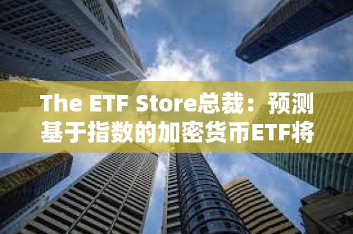 The ETF Store總裁：預(yù)測基于指數(shù)的加密貨幣ETF將在年底前獲批