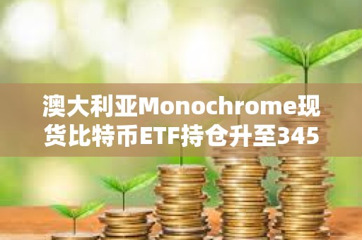 澳大利亞Monochrome現貨比特幣ETF持倉升至345枚BTC