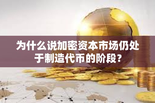 為什么說加密資本市場仍處于制造代幣的階段？