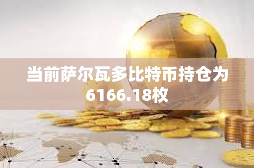 當前薩爾瓦多比特幣持倉為6166.18枚