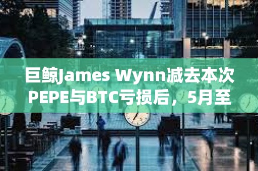 巨鯨James Wynn減去本次PEPE與BTC虧損后，5月至今仍盈利3633.8萬美元