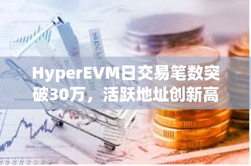 HyperEVM日交易筆數突破30萬，活躍地址創新高