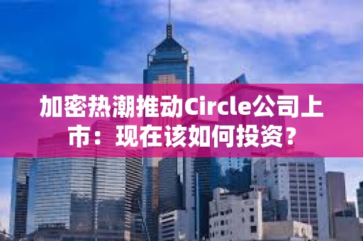加密熱潮推動Circle公司上市：現在該如何投資？