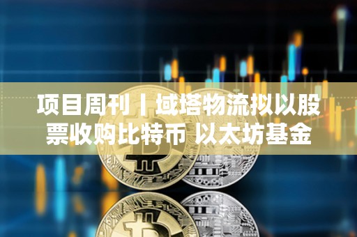 項目周刊丨域塔物流擬以股票收購比特幣 以太坊基金會發布新財政政策