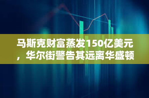 馬斯克財富蒸發150億美元，華爾街警告其遠離華盛頓