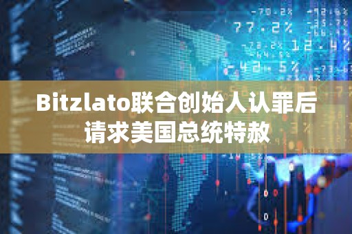 Bitzlato聯合創始人認罪后請求美國總統特赦