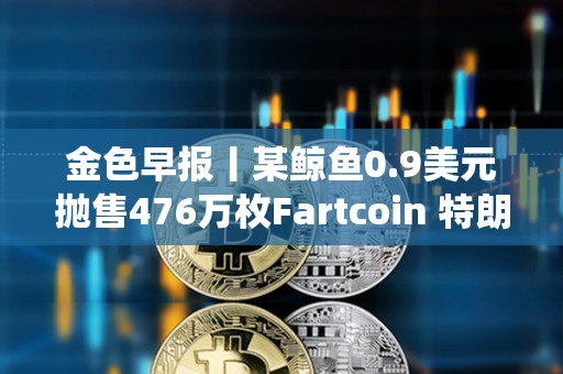 金色早報(bào)丨某鯨魚0.9美元拋售476萬枚Fartcoin 特朗普：期待與薩爾瓦多總統(tǒng)會(huì)面