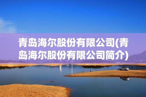 青島海爾股份有限公司(青島海爾股份有限公司簡介) 青島海爾股份有限公司(青島海爾股份有限公司簡介)