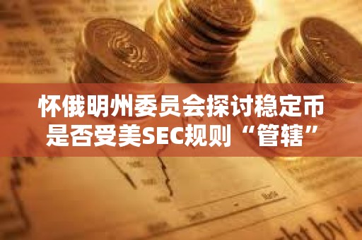 懷俄明州委員會探討穩定幣是否受美SEC規則“管轄”