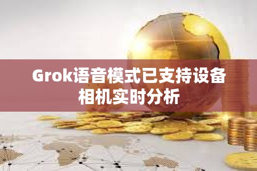 Grok語音模式已支持設備相機實時分析