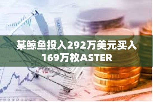 某鯨魚投入292萬美元買入169萬枚ASTER