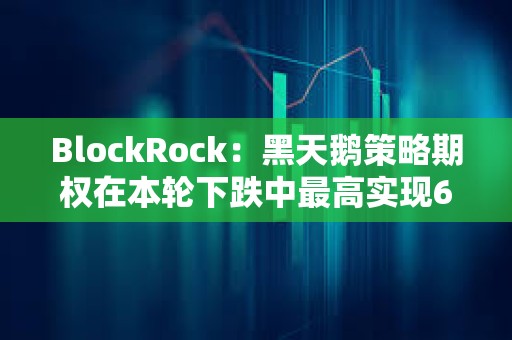 BlockRock：黑天鵝策略期權在本輪下跌中最高實現60倍收益