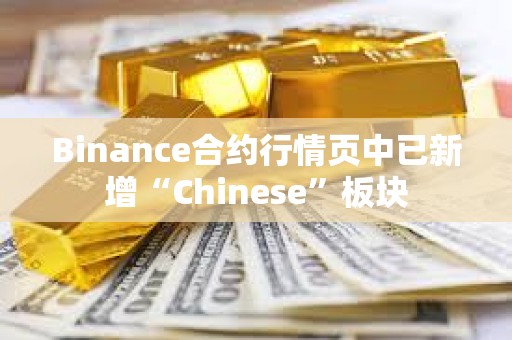 Binance合約行情頁中已新增“Chinese”板塊