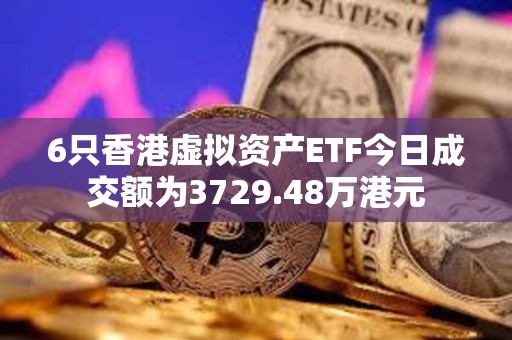 6只香港虛擬資產ETF今日成交額為3729.48萬港元