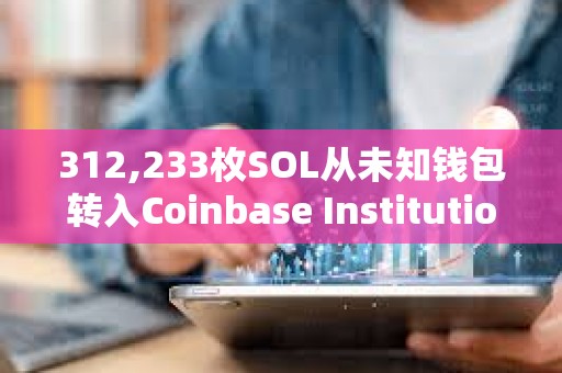 312,233枚SOL從未知錢包轉(zhuǎn)入Coinbase Institutional，價(jià)值超7500萬美元