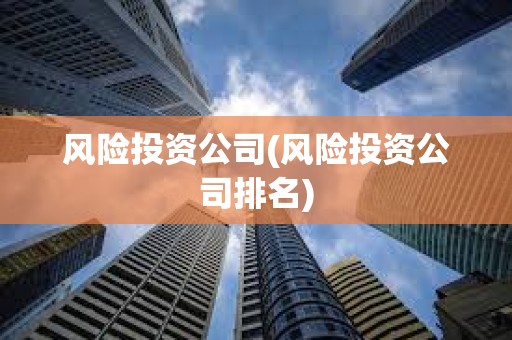 風(fēng)險(xiǎn)投資公司(風(fēng)險(xiǎn)投資公司排名) 風(fēng)險(xiǎn)投資公司(風(fēng)險(xiǎn)投資公司排名)