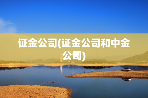證金公司(證金公司和中金公司) 證金公司(證金公司和中金公司)